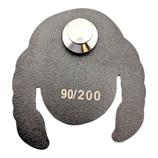 Zoltron "Sue Nami" (Red) Embossed Wish Generator Pin