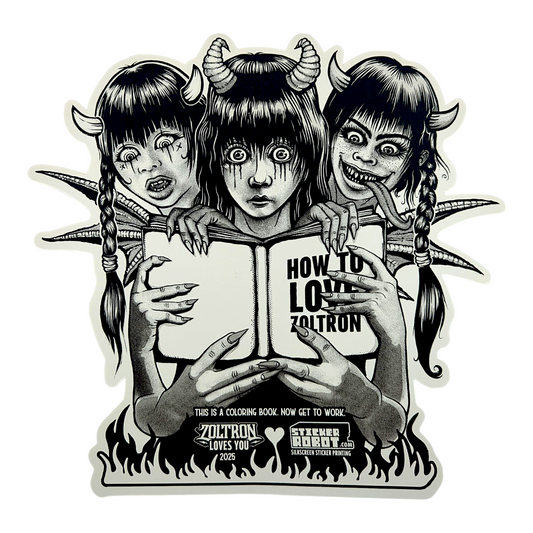 Zoltron Supersized Sirens of Sessanta Sticker