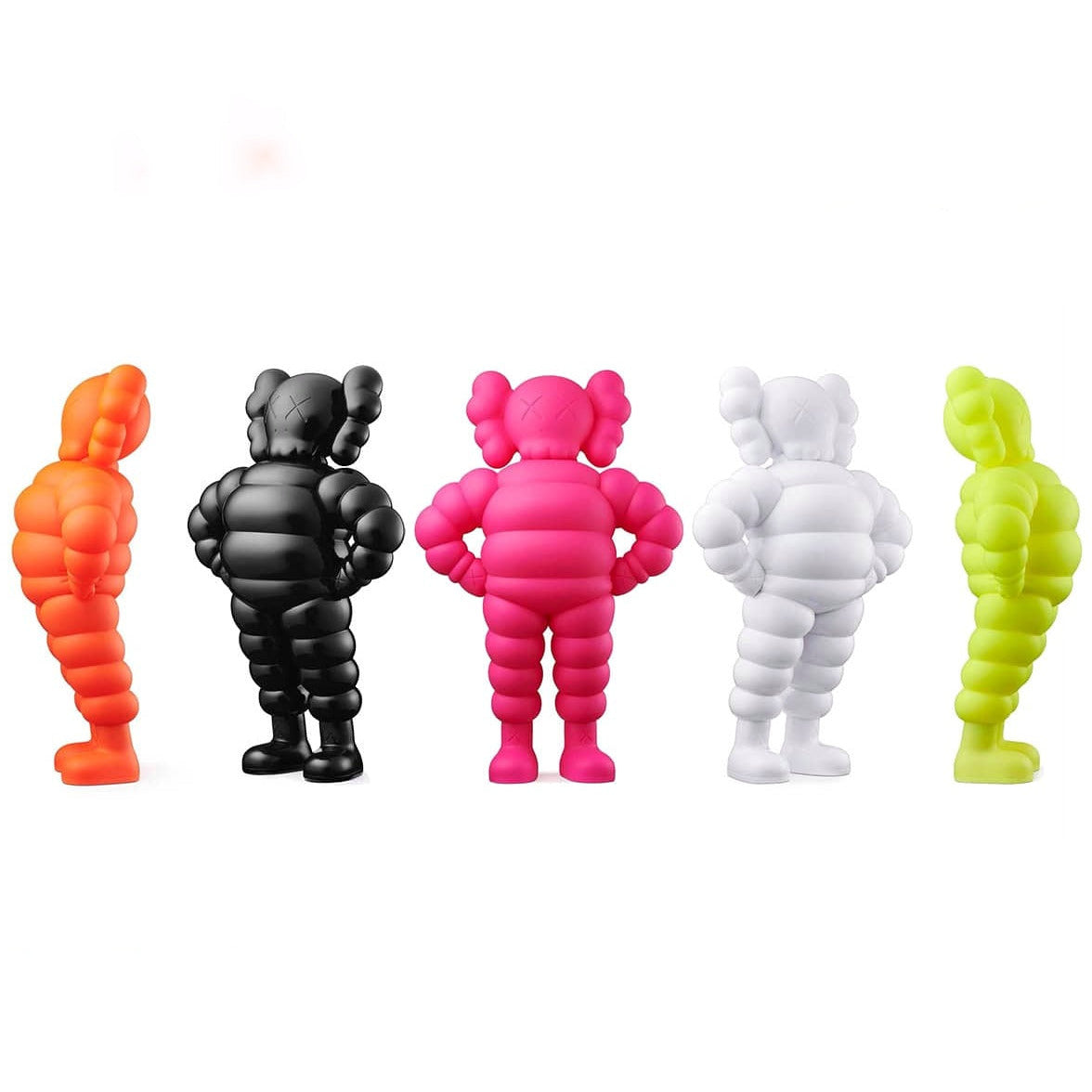 KAWS Chum (Set), 2022 Set of 5 vinyl figures 11.6 x 7.7 x 3.5 in each