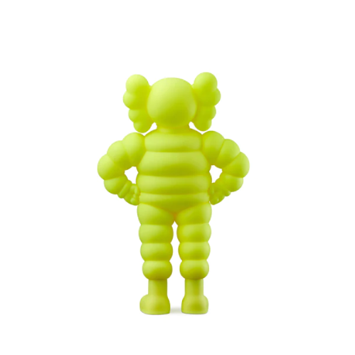 KAWS Chum (Yellow), 2022 Vinyl figure 11.6 x 7.7 x 3.5 in