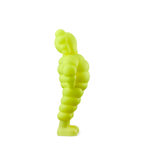KAWS Chum (Yellow), 2022 Vinyl figure 11.6 x 7.7 x 3.5 in
