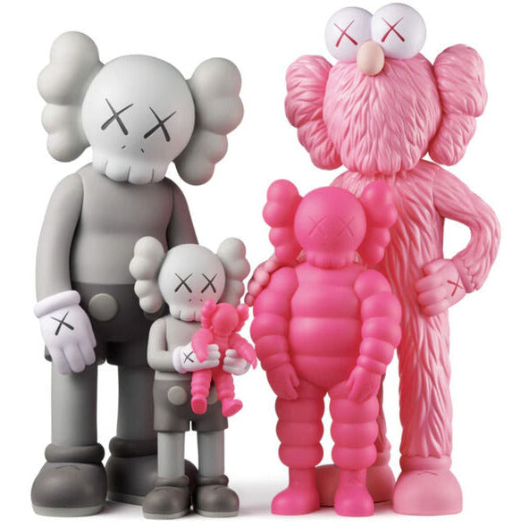 KAWS "Family (Grey / Pink)" Figures