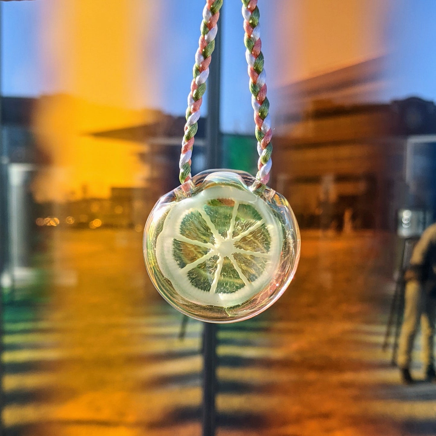 Sam Lyons x Ease "Lime Slice" Pendant