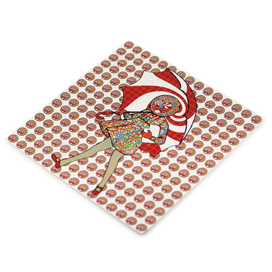 Slinger x Original Gongster x Pyroscopic "Acid Eater Girl (White)" Print