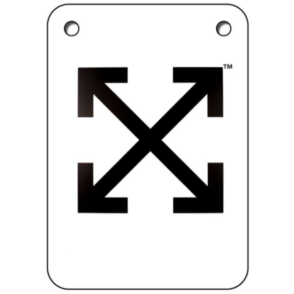 Virgil Abloh ARROW, 2019 Transparent Lithographic Print 23 in x 16 in (40.6 cm x 58.4 cm) Edition of 200 Hand Signed, Dated + Numbered by the artist. © 2019 Virgil Abloh.