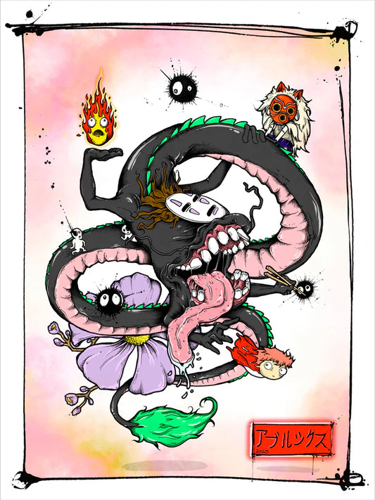 Aaron Brooks "Master Ghibli" Print