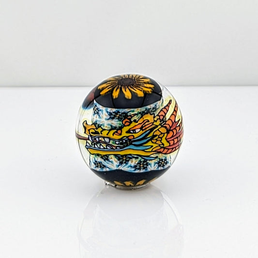 BMFT x Certo 2024 Borosilicate Glass Marble 41 mm  Hand blown glass made by BMFT and Certo