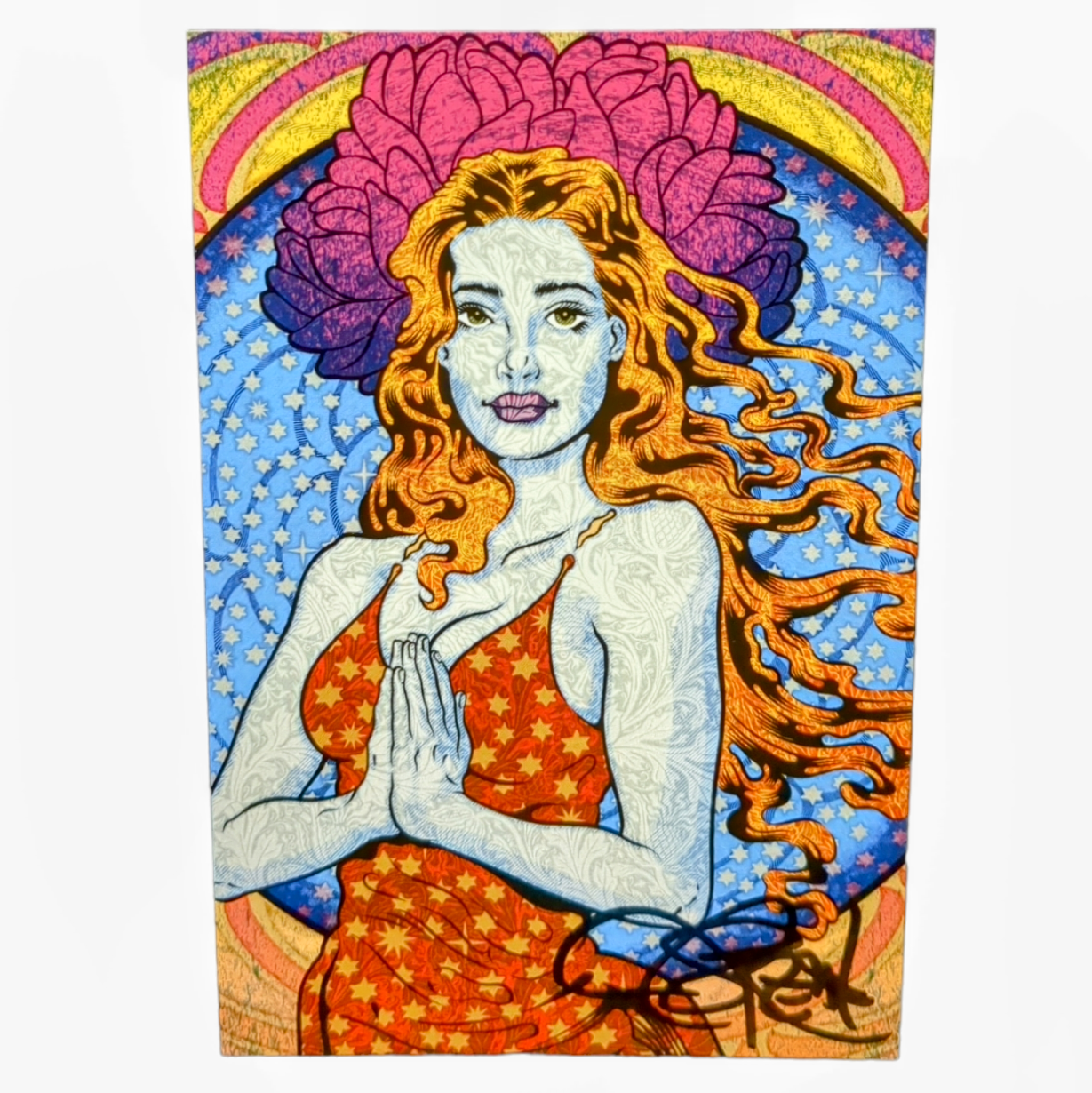 Chuck Sperry *HAND SIGNED* Widespread Panic, Vegas 2023 "Venus" Art Card