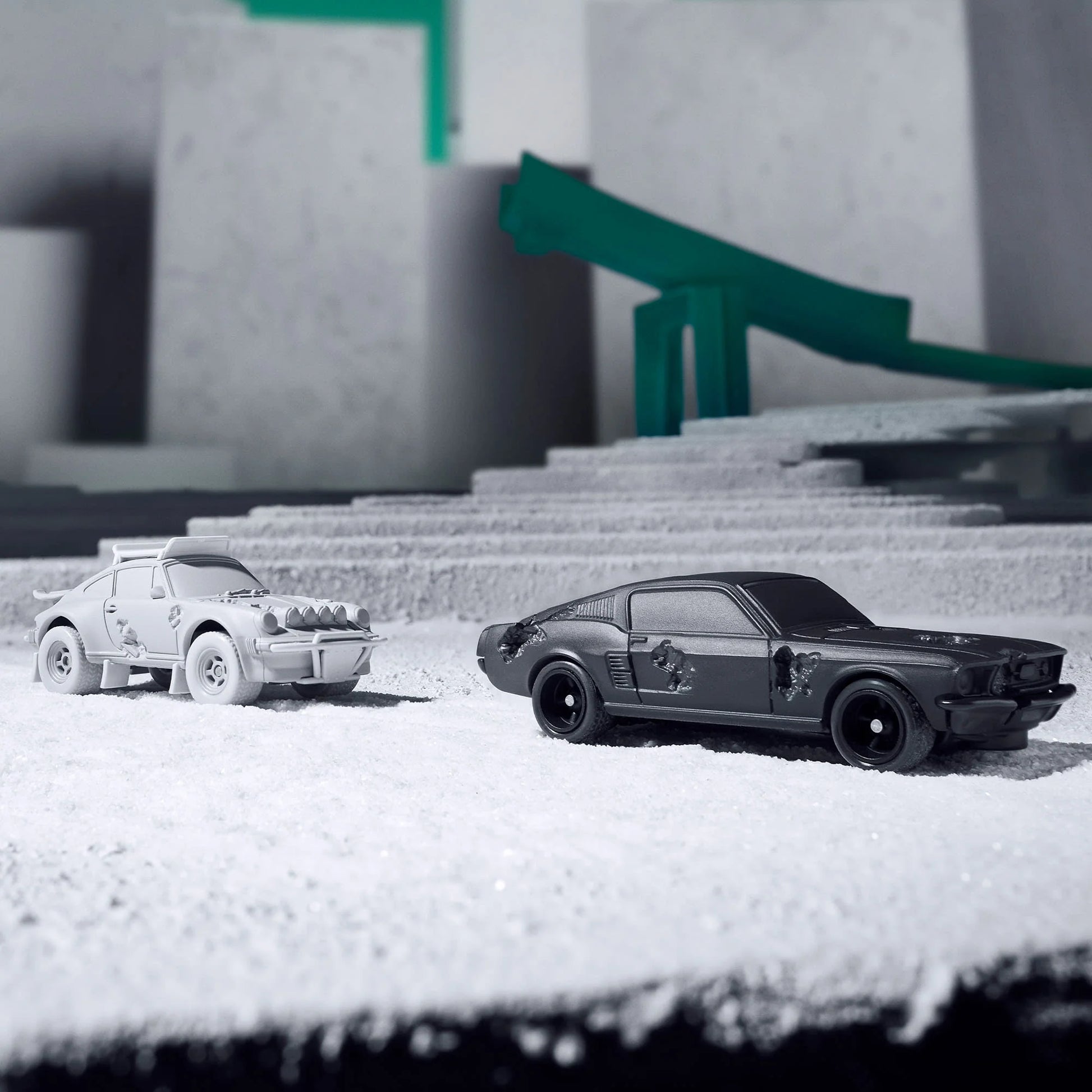 Daniel Arsham x Hot Wheels Eroded Ford Mustang – Decadent Art Gallery Daniel Arsham x Hot Wheels Eroded Ford Mustang – Decadent Art Gallery