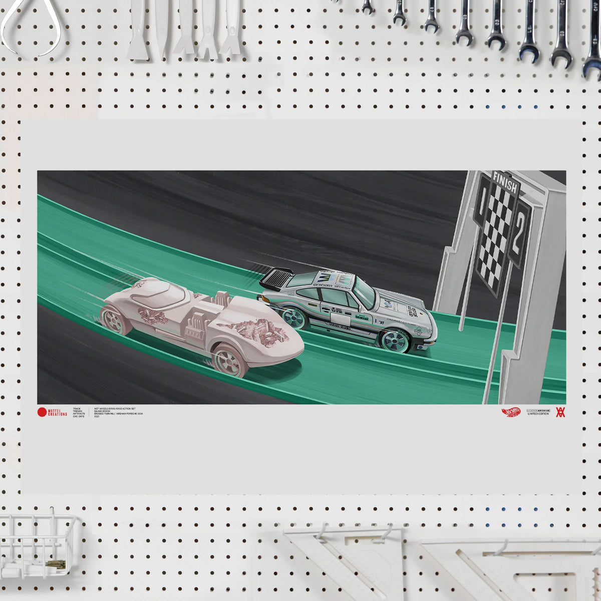 Hot Wheels x Daniel Arsham Legends Archive Lap 3 Poster – Decadent 