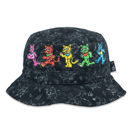 Vincent Gordon x Grassroots Dead Cats Reversible Bucket Hat