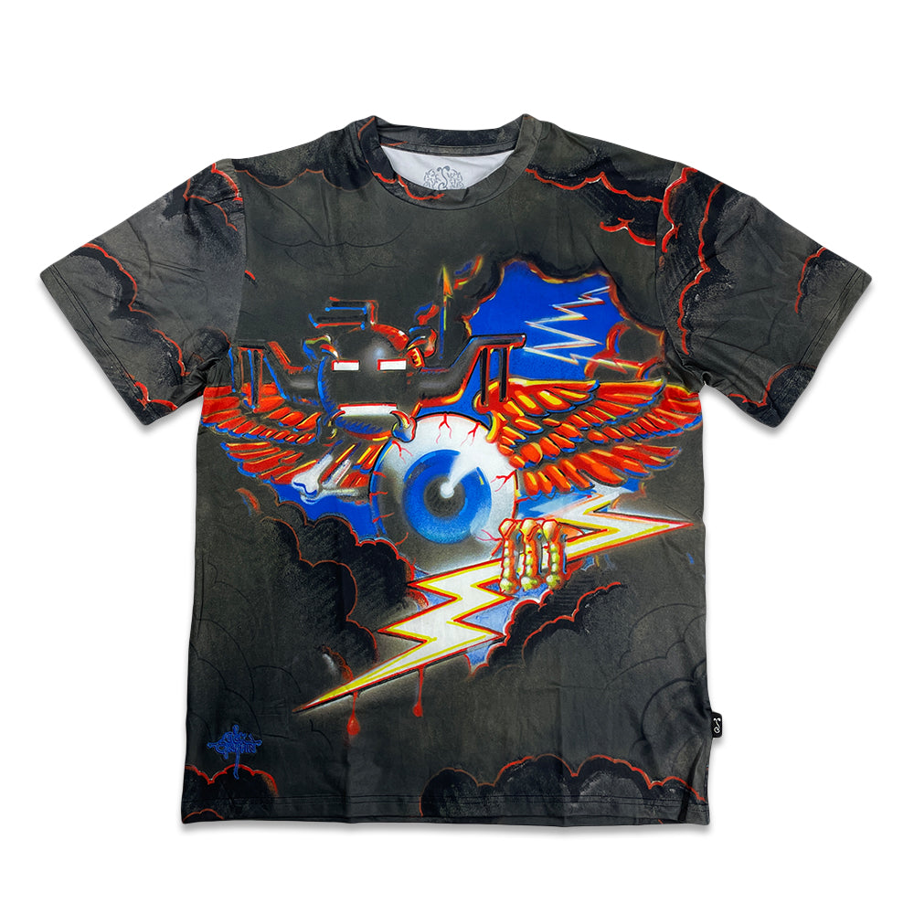 Rick Griffin x Grassroots Hopi Mask Allover T Shirt