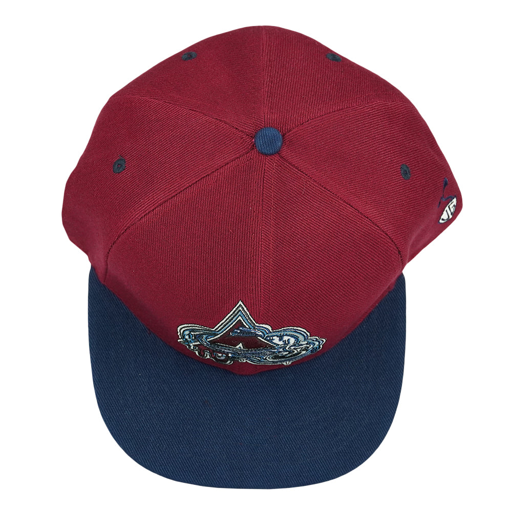 Vincent Gordon x Grassroots Cannarado Maroon Fitted Hat - Embroidered Artwork - Square Brim - Satin Lining - Stash Pocket - Limited Edition of 210