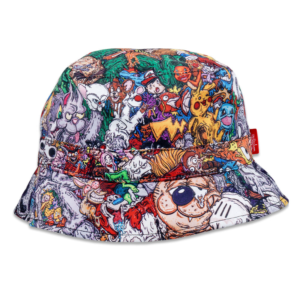 Vincent Gordon x Grassroots Cartoon Gumbo Reversible Bucket Hat
