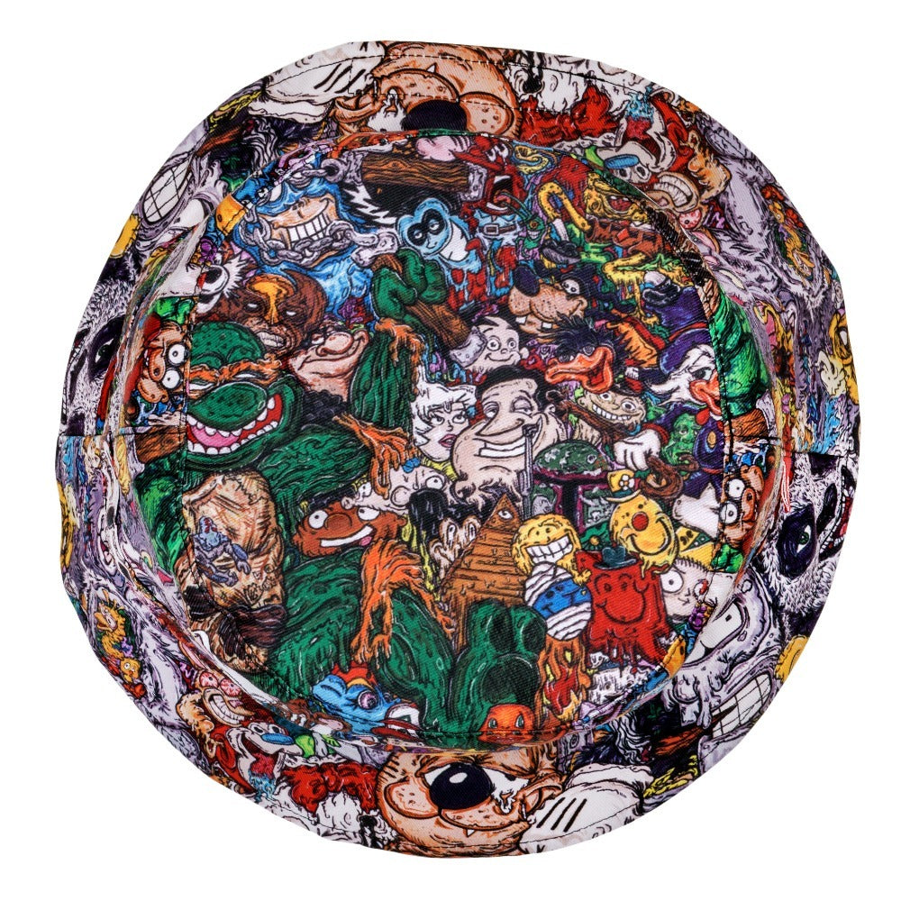 Vincent Gordon x Grassroots Cartoon Gumbo Reversible Bucket Hat