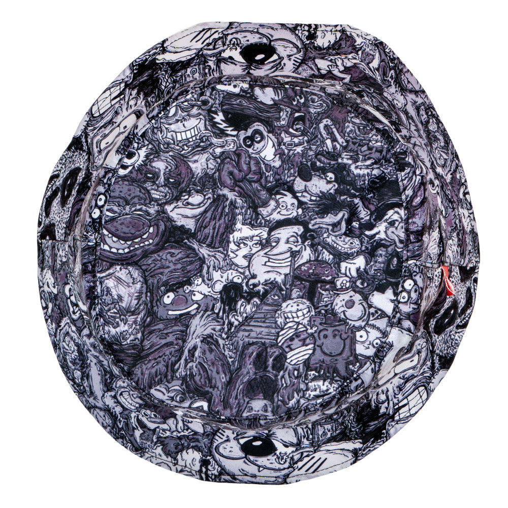 Vincent Gordon x Grassroots Cartoon Gumbo Reversible Bucket Hat