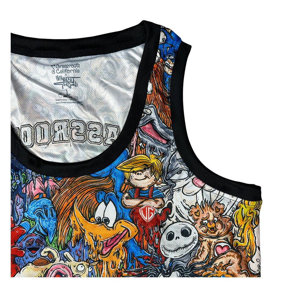 Vincent Gordon Cartoon Gumbo Jersey - Sublimation Printing - Limited Edition of 200