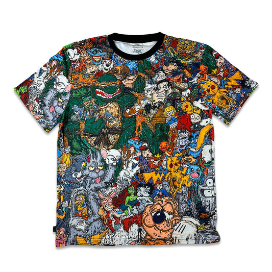 Vincent Gordon x Grassroots Cartoon Gumbo T Shirt  - Sublimation Printing - Limited Edition of 150