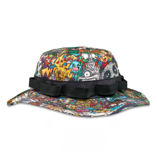 Vincent Gordon x Grassroots Cartoon Gumbo Boonie Hat
- Sublimation Printing
- Nylon Storage Strap
- Adjustable Cord
- Satin Lining
- Stash Pocket
- Limited Edition of 200