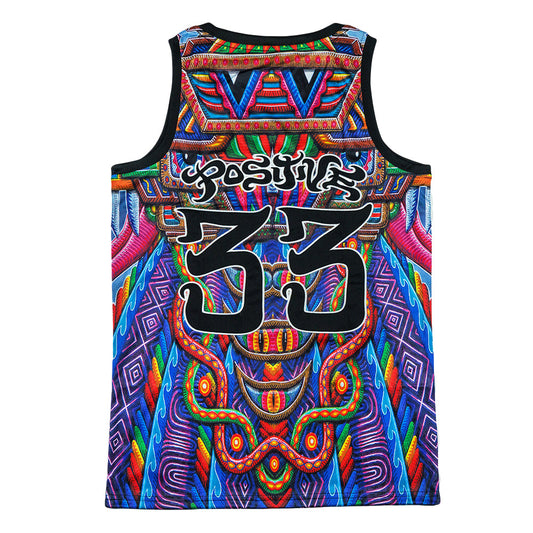 Chris Dyer x Grassroots Freesponsable Rainbow Basketball Jersey