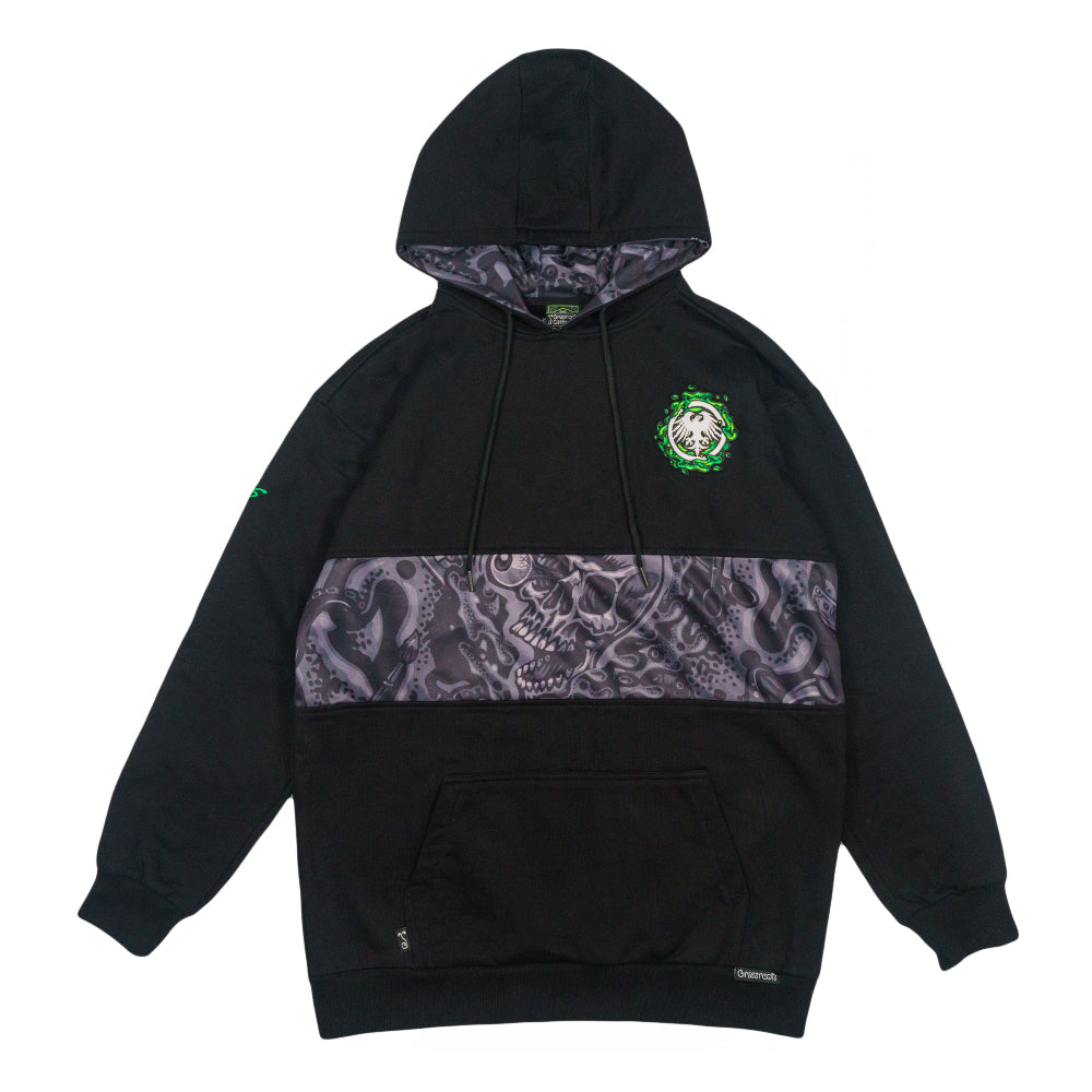 Jimbo Phillips Never Summer Black Tall Pullover Hoodie