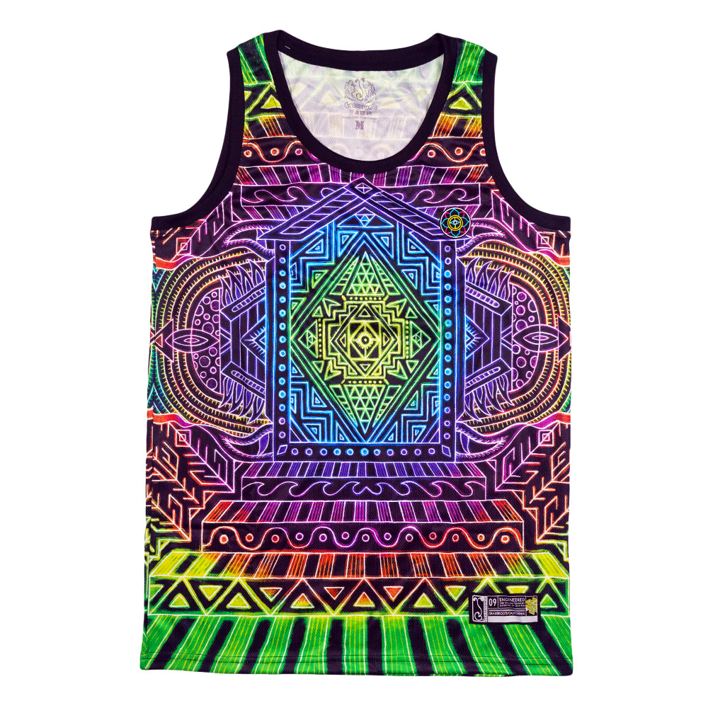 Chris Dyer x Grassroots Heavens Door Rainbow Basketball Jersey