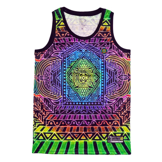 Chris Dyer x Grassroots Heavens Door Rainbow Basketball Jersey