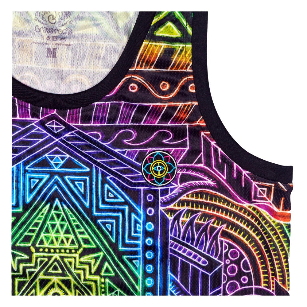 Chris Dyer x Grassroots Heavens Door Rainbow Basketball Jersey