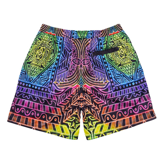 Chris Dyer x Grassroots Heavens Door Rainbow Mesh Shorts