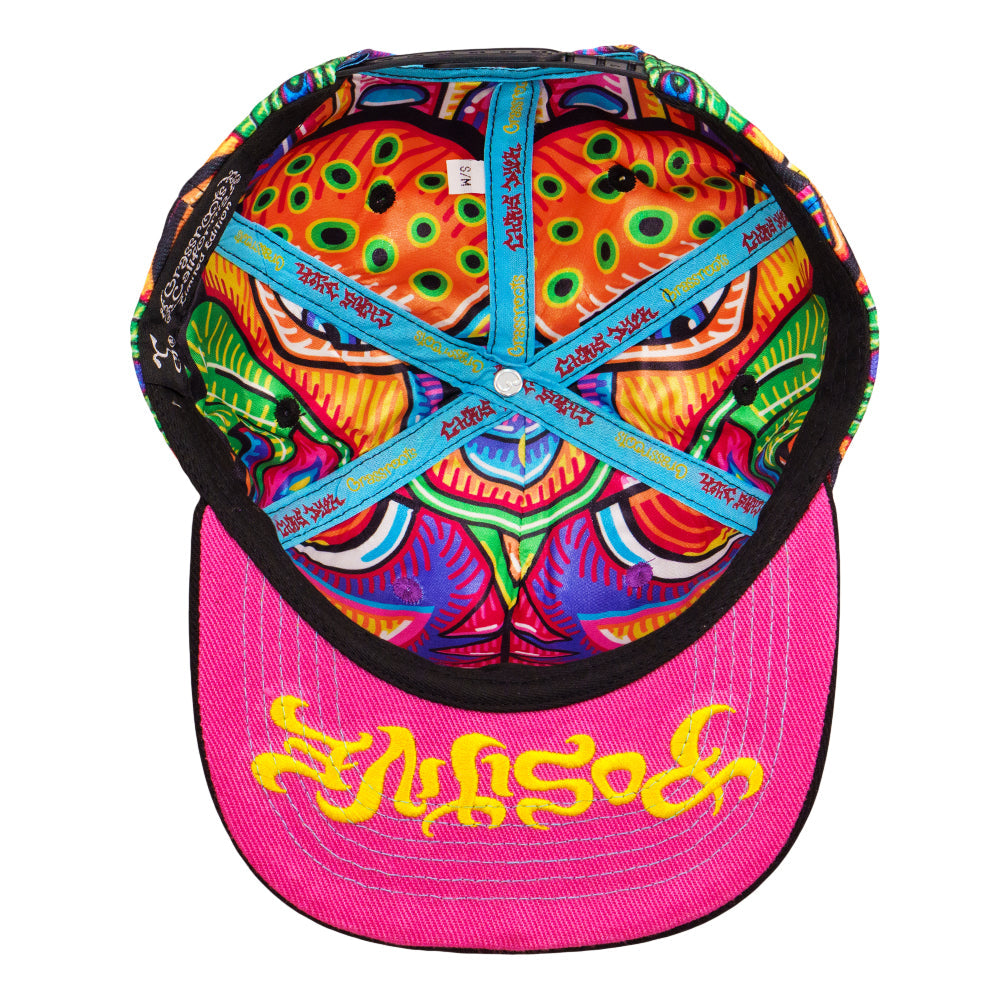 Chris Dyer x Grassroots Dog Purple Snapback Hat
