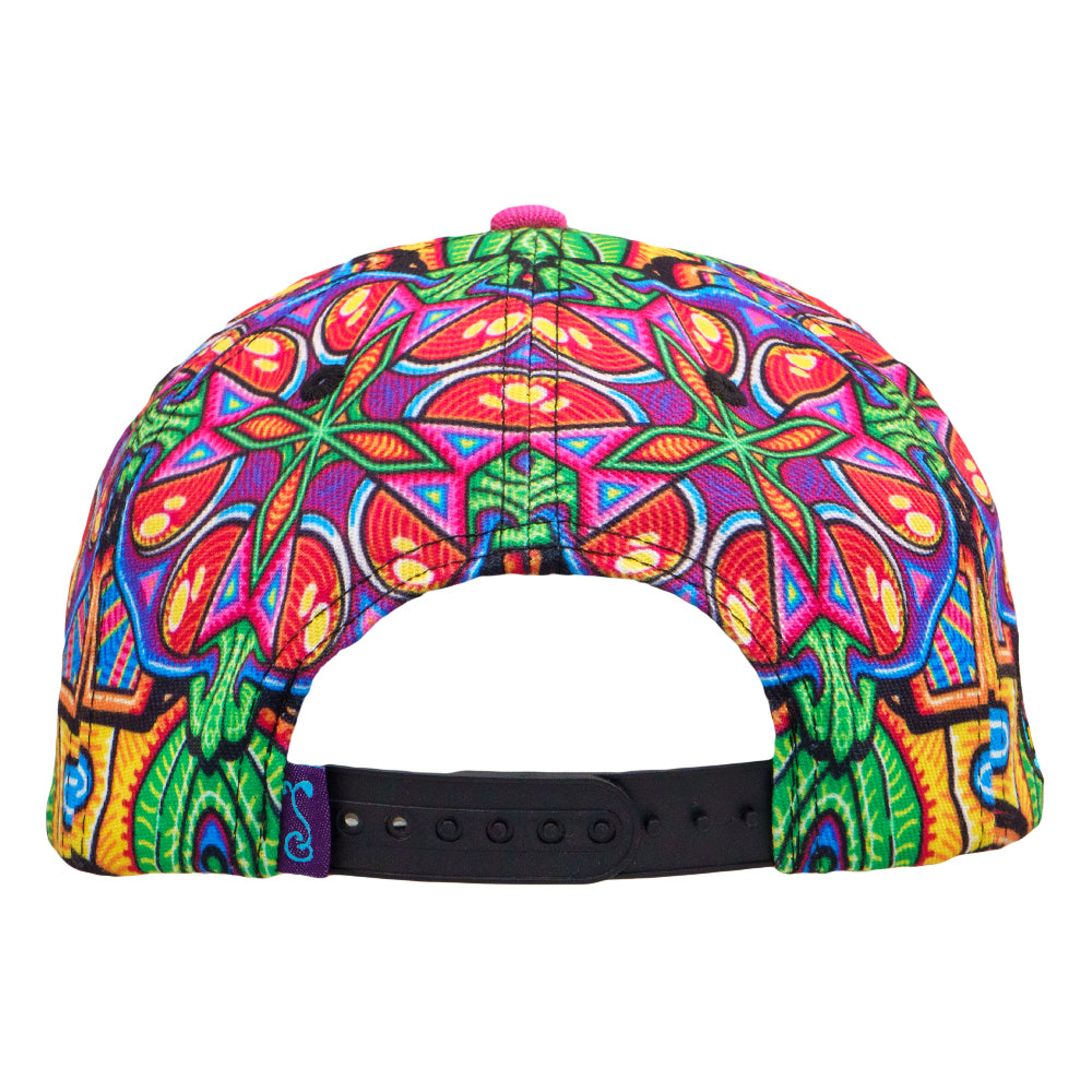Chris Dyer x Grassroots Dog Purple Snapback Hat