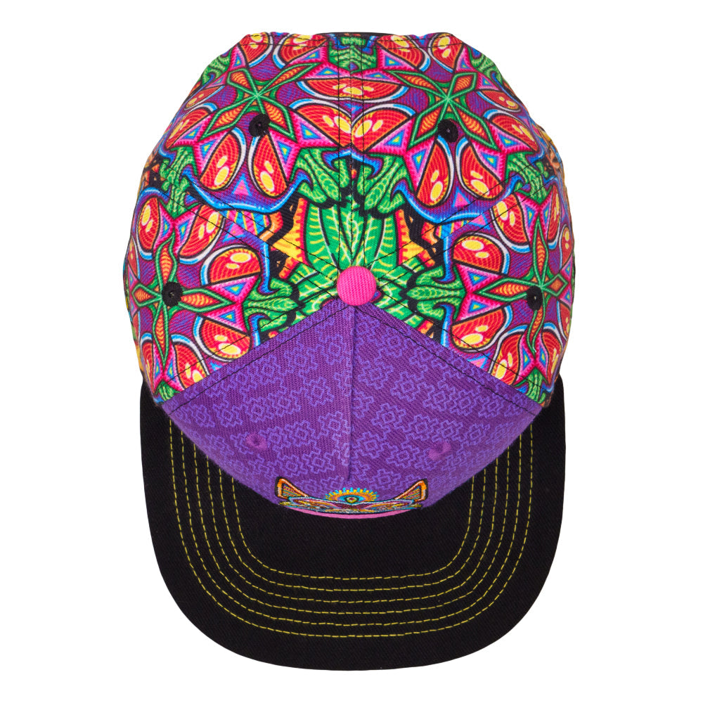 Chris Dyer x Grassroots Dog Purple Snapback Hat