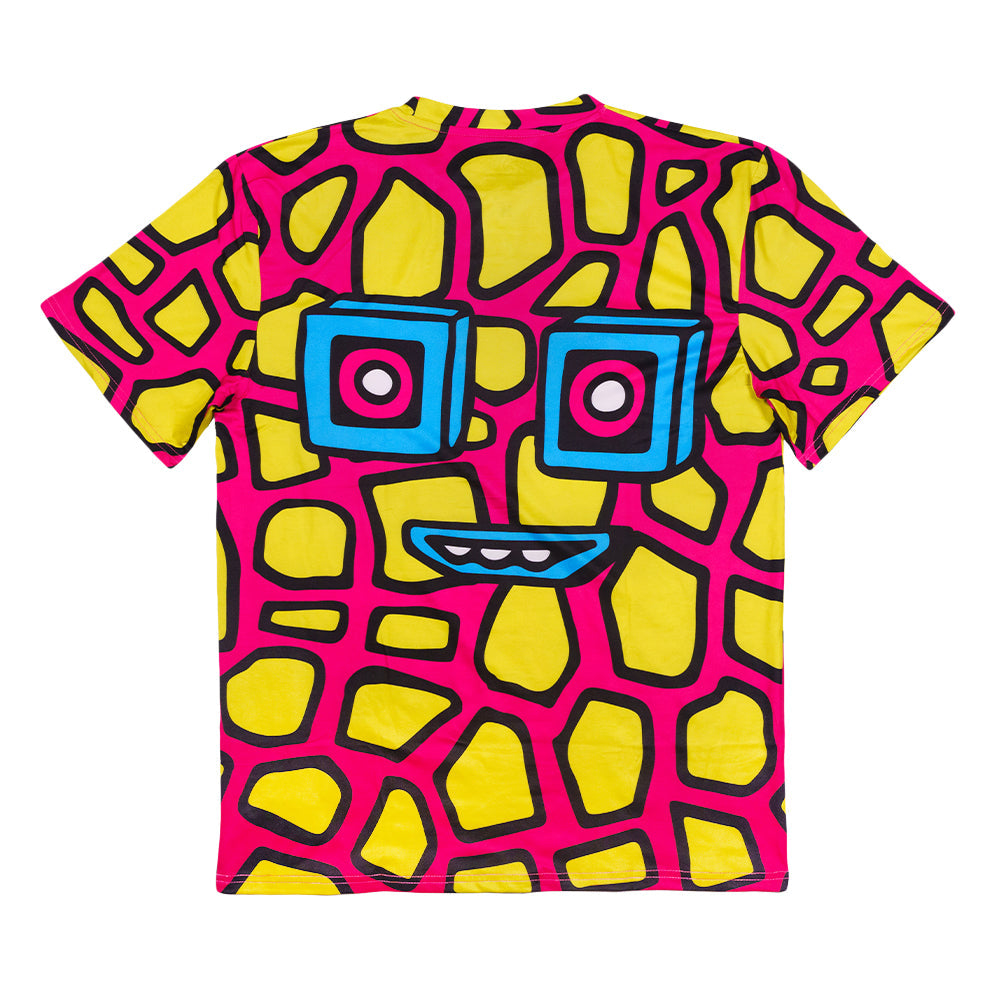 Killer Acid x Grassroots Mushroom Yellow T Shirt