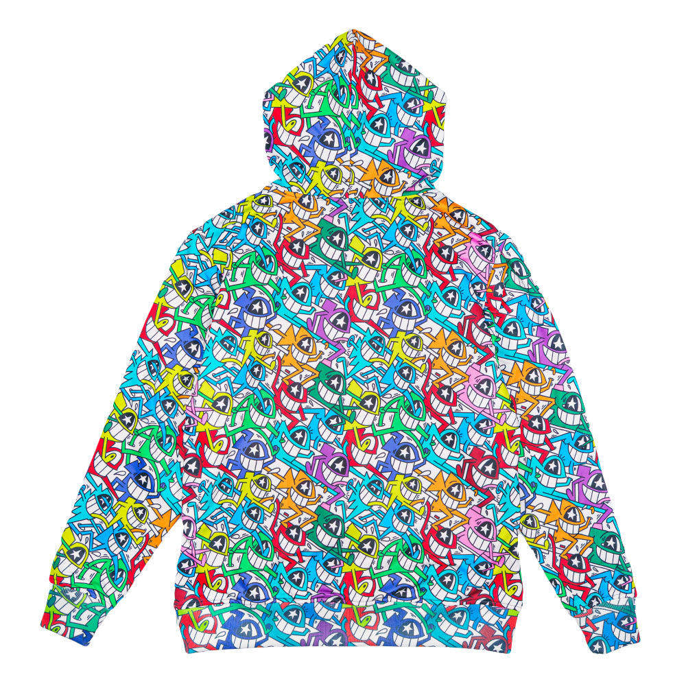 El Pez x Grassroots Smile Reversible Zip Up Hoodie