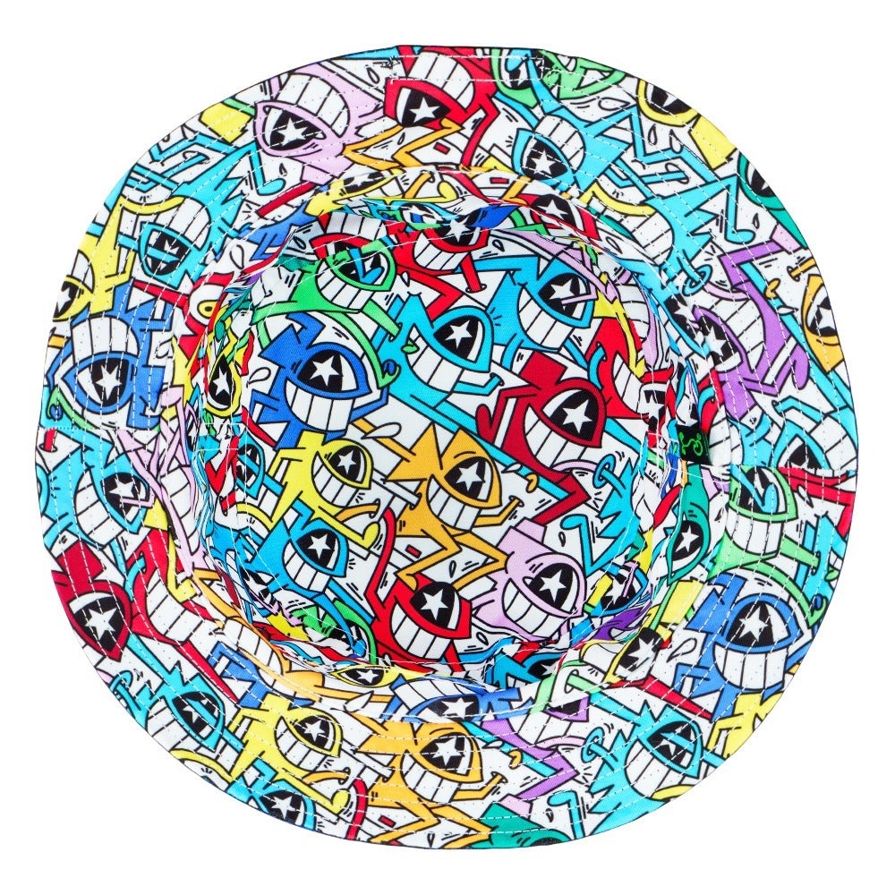 El Pez x Grassroots Smile Reversible Bucket Hat