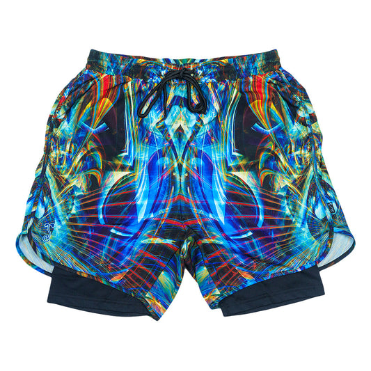 Johnathan Singer x Grassroots Mere Reflection Athletic Liner Shorts