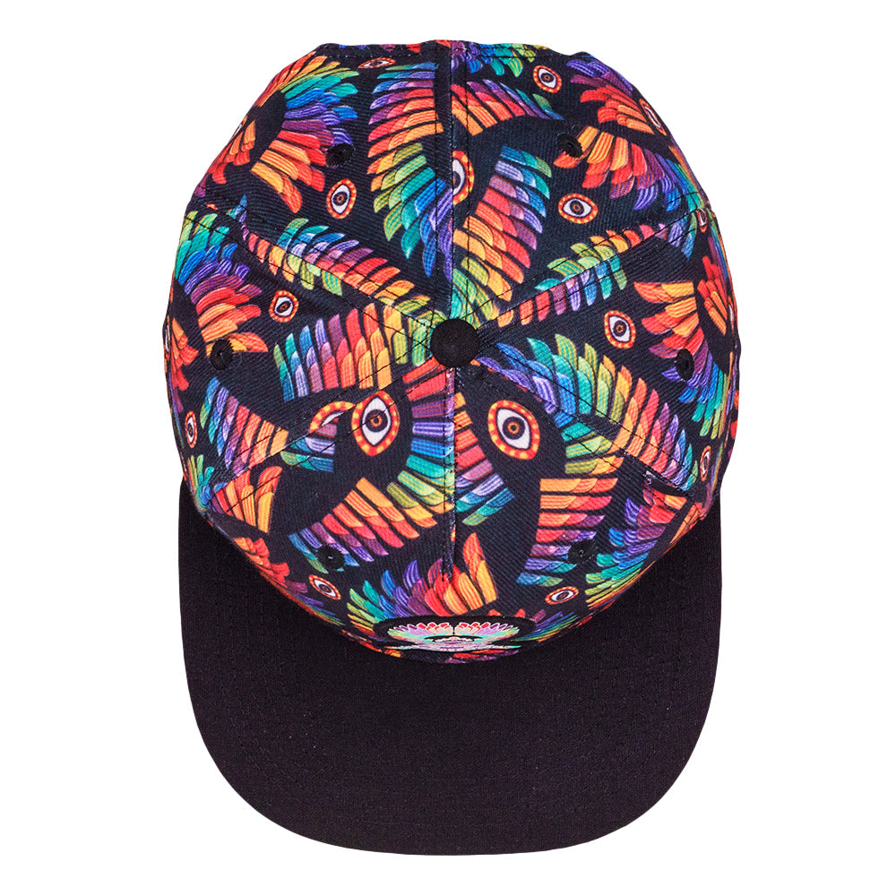 Banjo Glass x Grassroots Isis Rainbow Snapback Hat