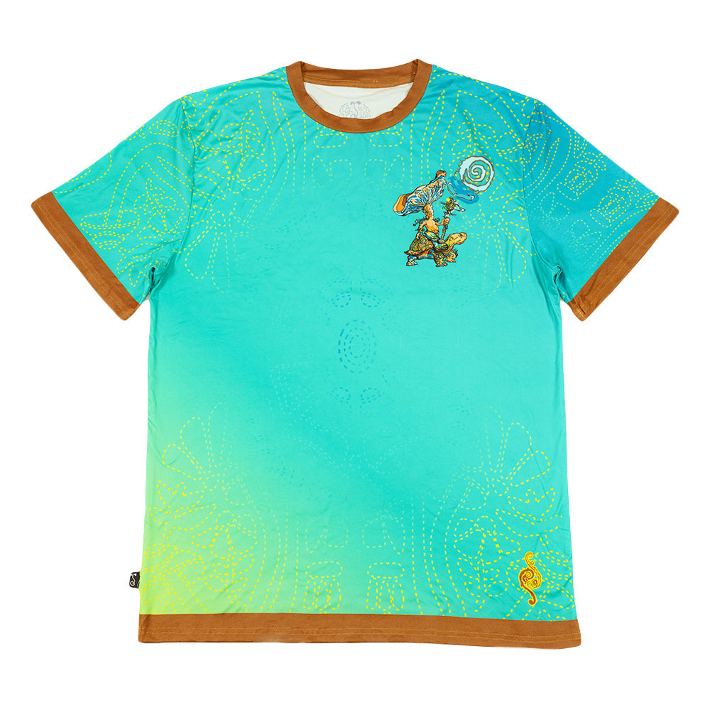 Kuhmali x Grassroots Mushroom Turtle T Shirt