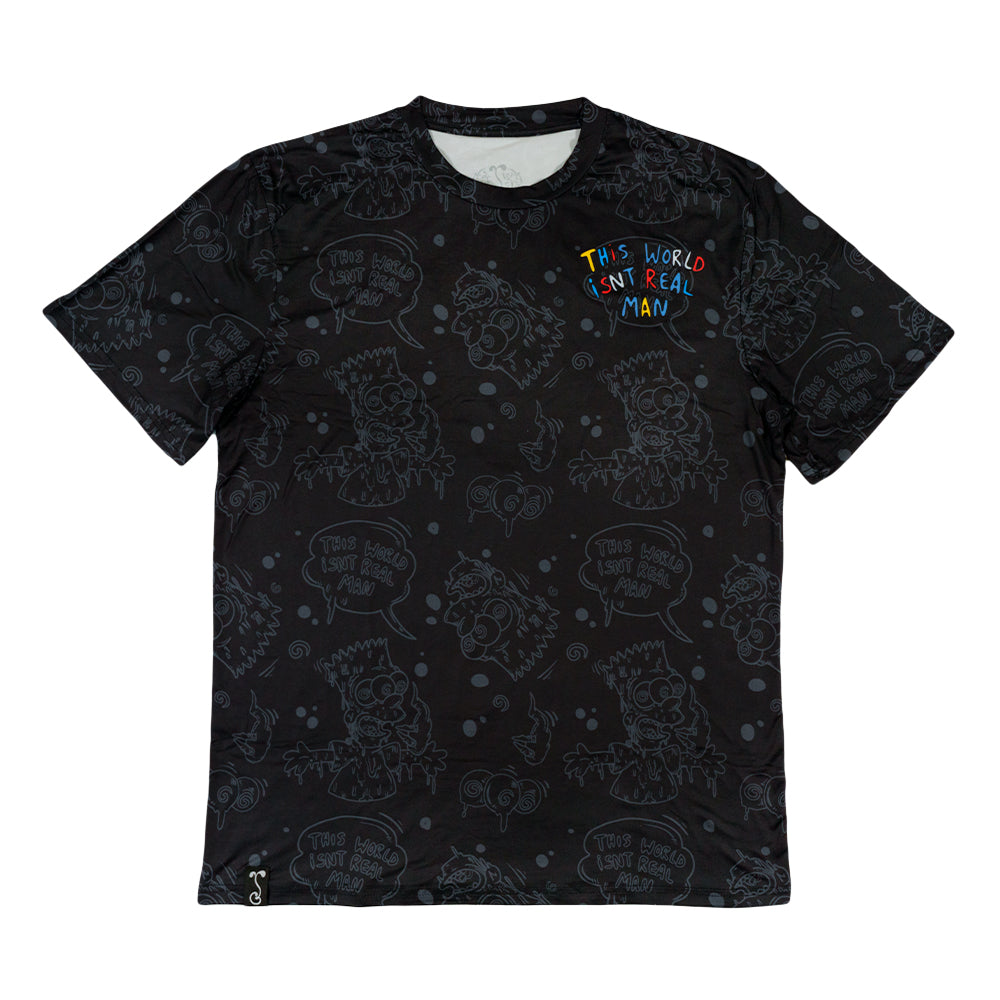 Vincent Gordon x Wookerson x Grassroots Bart Black T Shirt