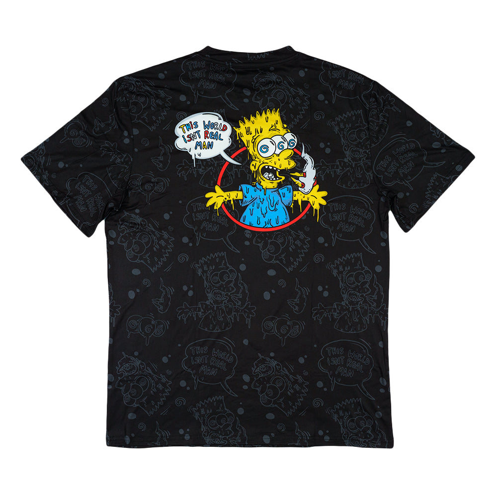 Vincent Gordon x Wookerson x Grassroots Bart Black T Shirt