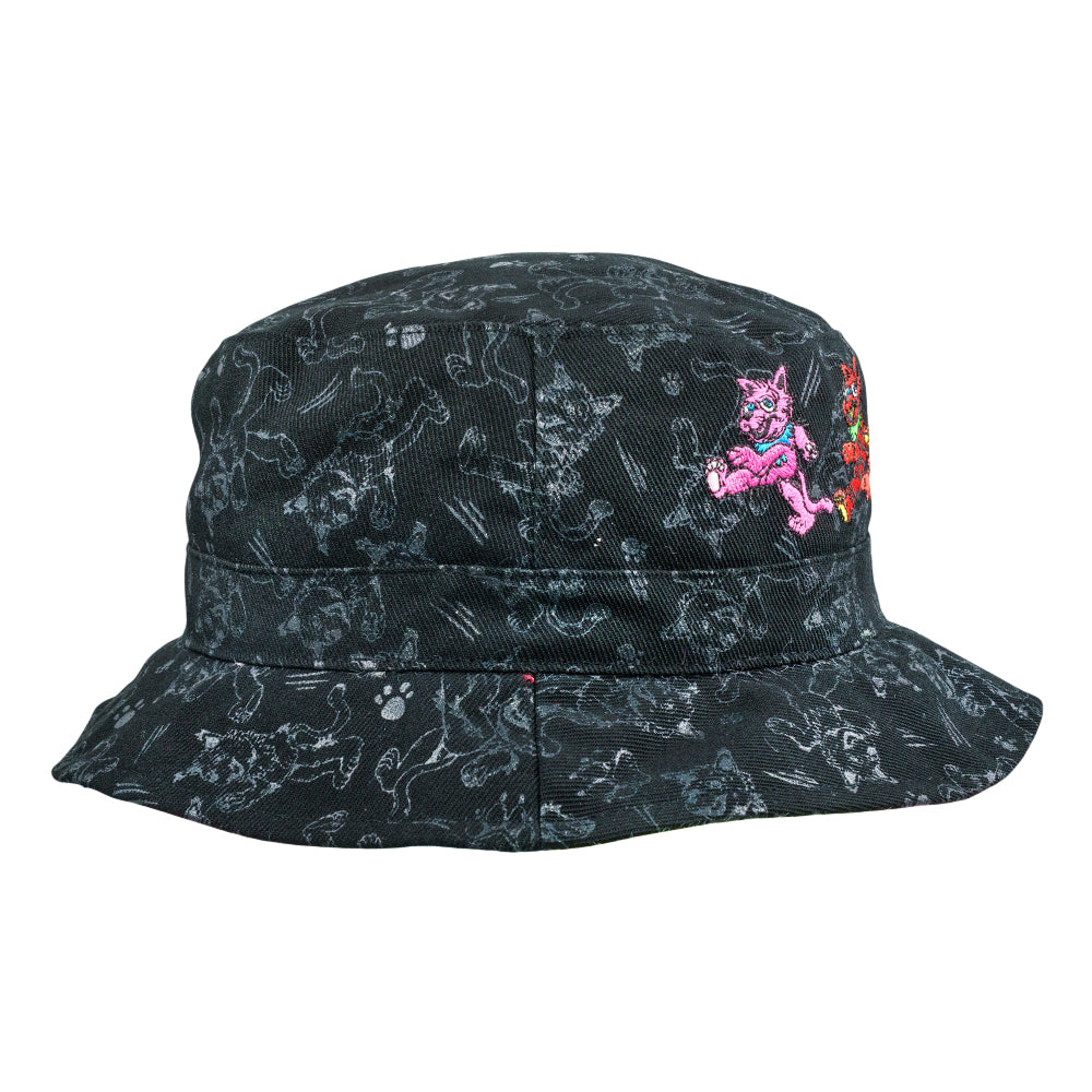 Vincent Gordon x Grassroots Dead Cats Reversible Bucket Hat