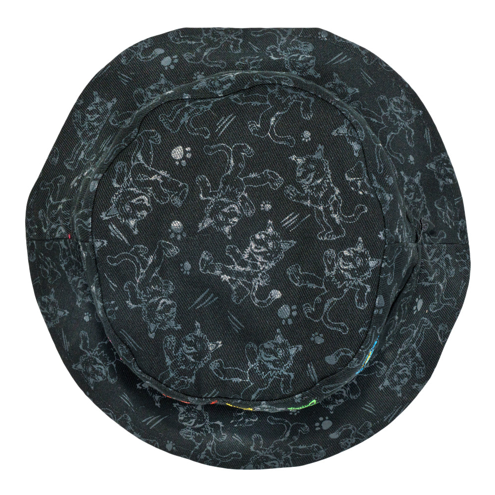 Vincent Gordon x Grassroots Dead Cats Reversible Bucket Hat