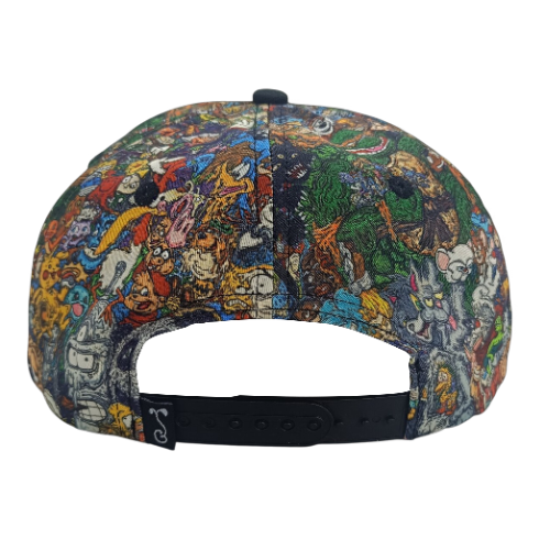Vincent Gordon x Grassroots Cartoon Gumbo V2 Snapback Hat