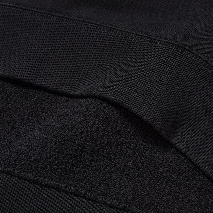 KAWS x UNIQLO Long Sleeve Sweater - Black Body: 100% Cotton Rib: 78% Cotton 22% Polyester Unisex Crew neck and long sleeve