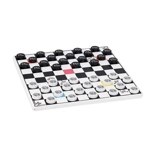 Keith Haring x  Vilac Backgammon & Checkers Set
