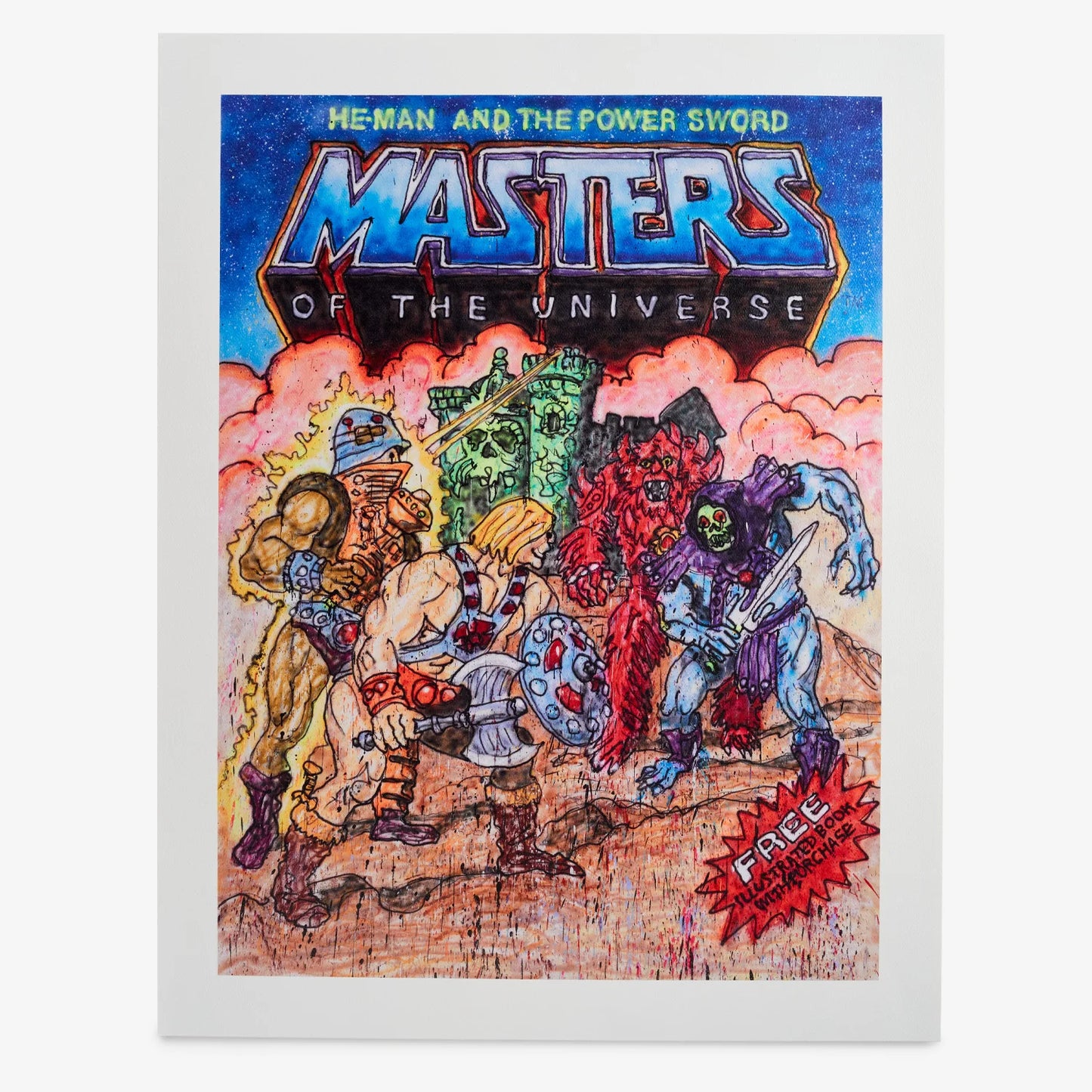 Madsaki "Masters of the Universe Power and Sword" Print
