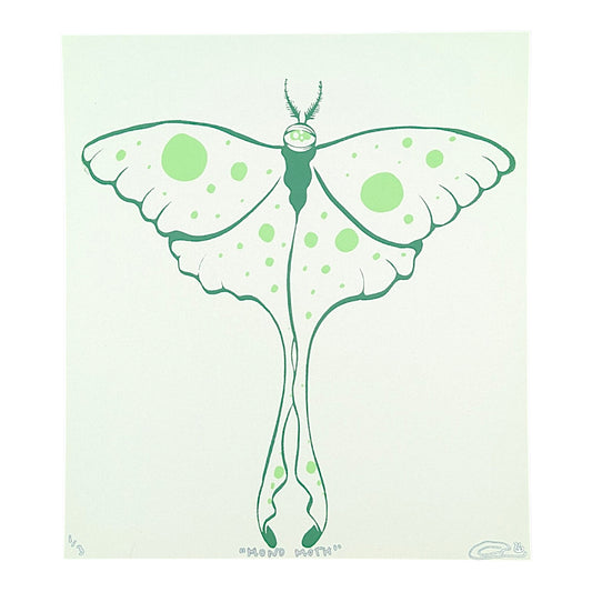 Chandler Condon "MonoMoth (Mint)" Print