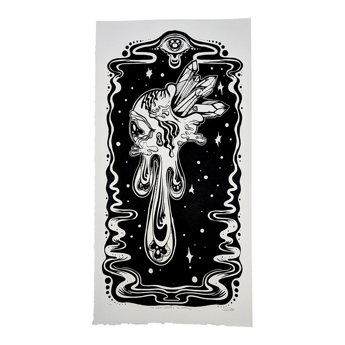 Chandler Condon "The Earth Dreams in Crystals (Mini)" Print