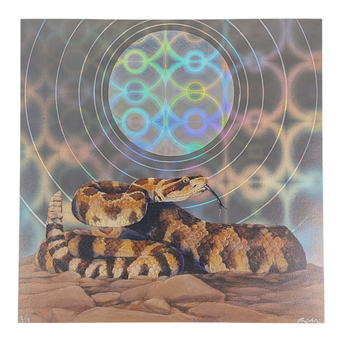 Ricker "Iko Iko (Circular Wonder)" Print