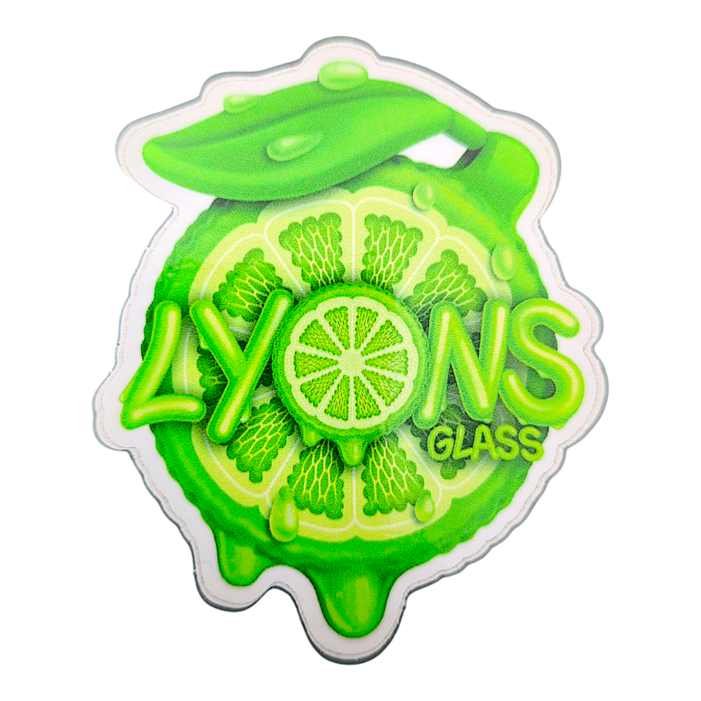 Lyons Glass Green Sticker